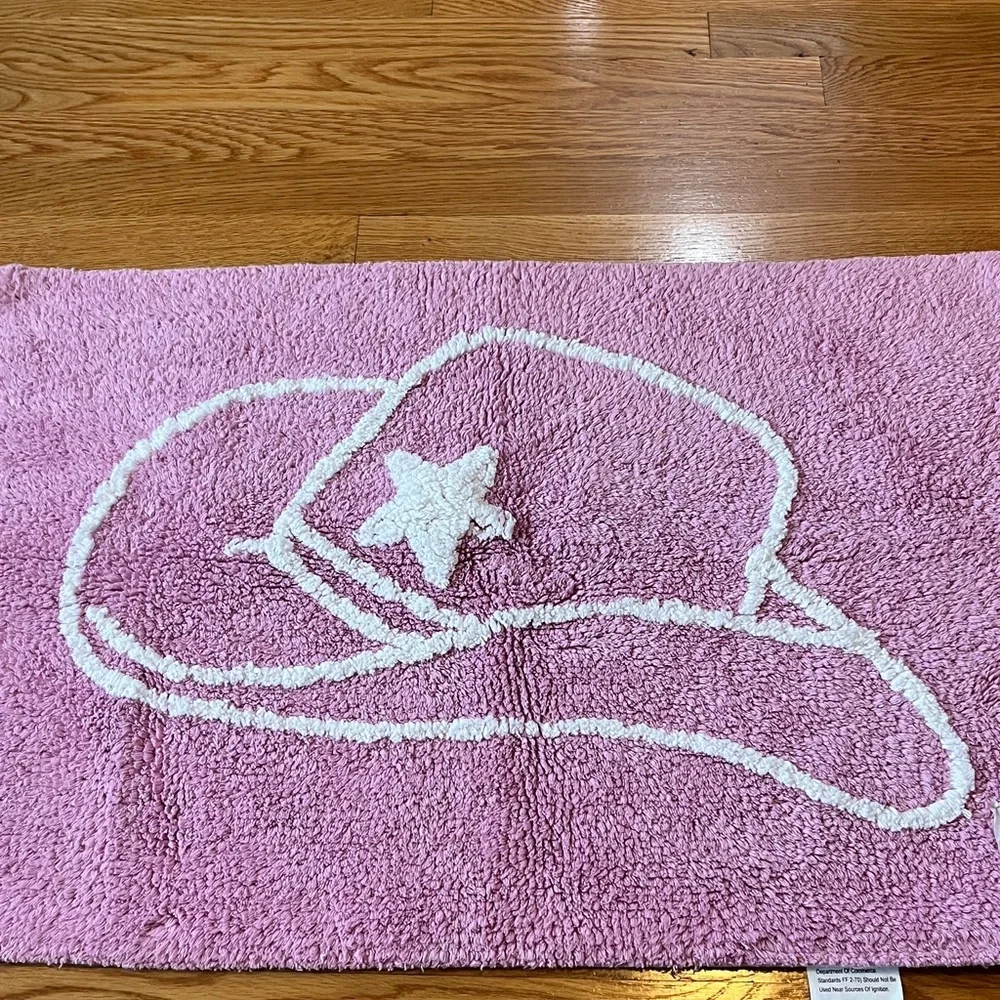 Urban Outfitters Cowgirl Bath Mat NWT